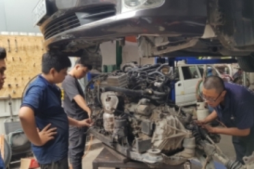 GARAGE CHUYÊN SỬA CHỮA ĐỘNG CƠ FORD RANGER HAO NHỚT, RA KHÓI – GARAOTOQUAN7.VN