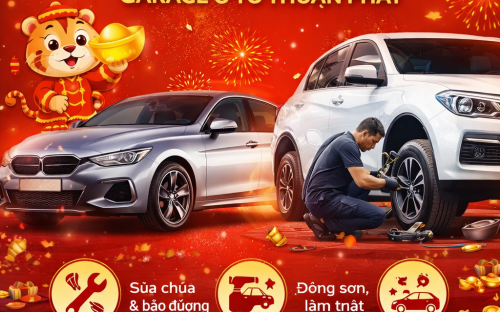 Đặt lịch Bảo dưỡng Ô Tô Đón Tết Để An Tâm Về Quê |GARAGE Ô TÔ THUẬN PHÁT QUẬN 7 